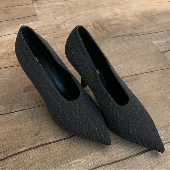 Dries Van Noten Denim Pump - Picture 5 of 10